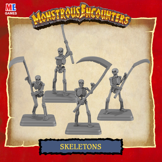 Classic Skeletons x4