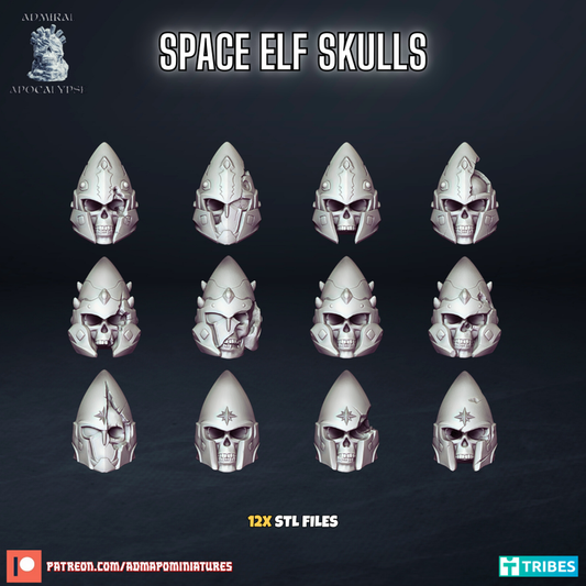 Space Elf Skulls