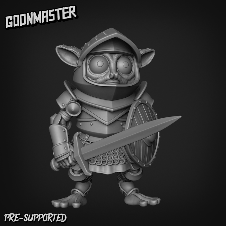 Tiny Tarsier Knight By Goon Master