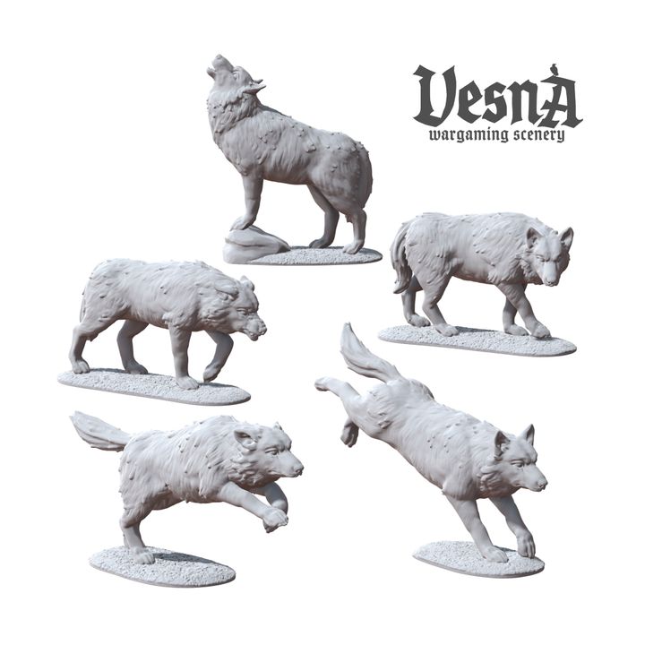 Wolves – Miniature Horde
