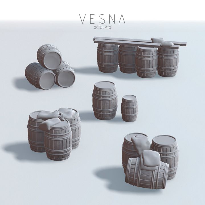 19th Century Barrels