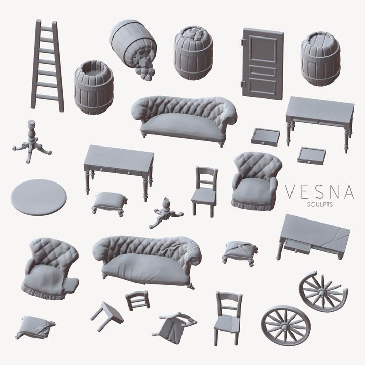 Victorian City Furniture