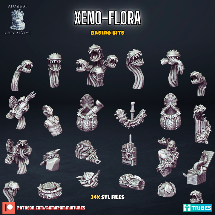 Xeno-Flora Basing Bits