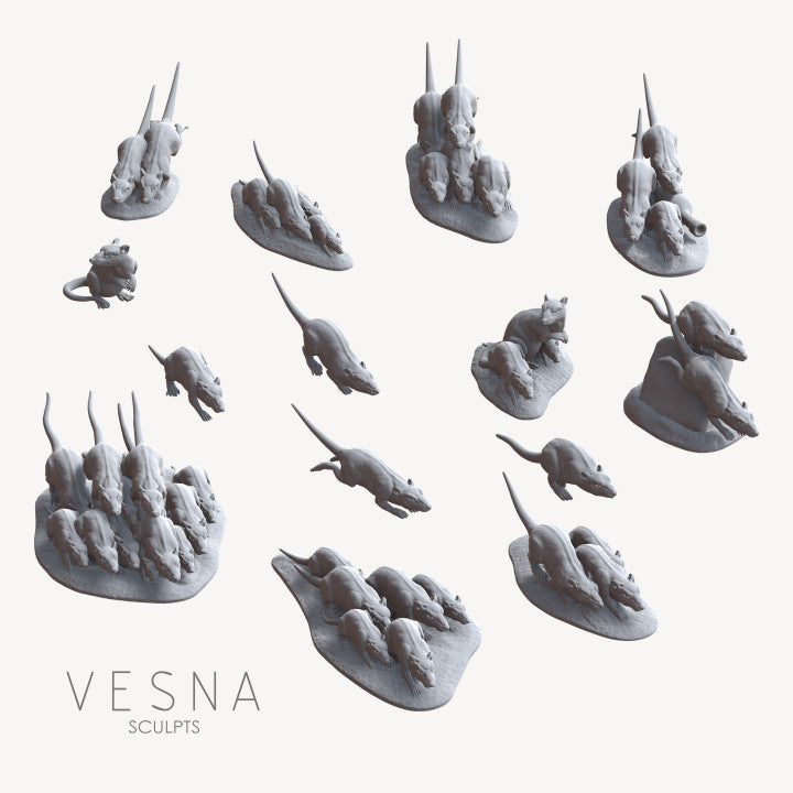 Rats – Miniature Horde