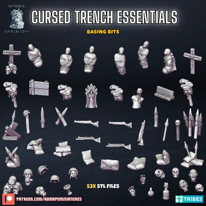 Cursed Trench Essential Basing Bits