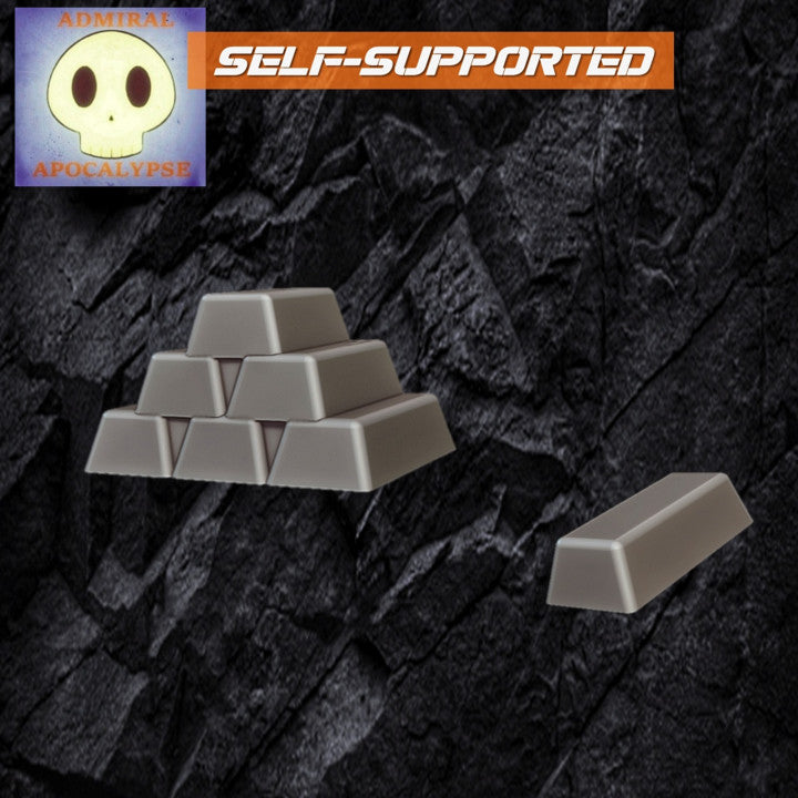 Ingot Pile and Plain Ingots