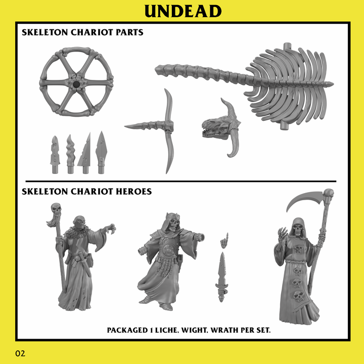 UNDEAD: Skeleton Chariot
