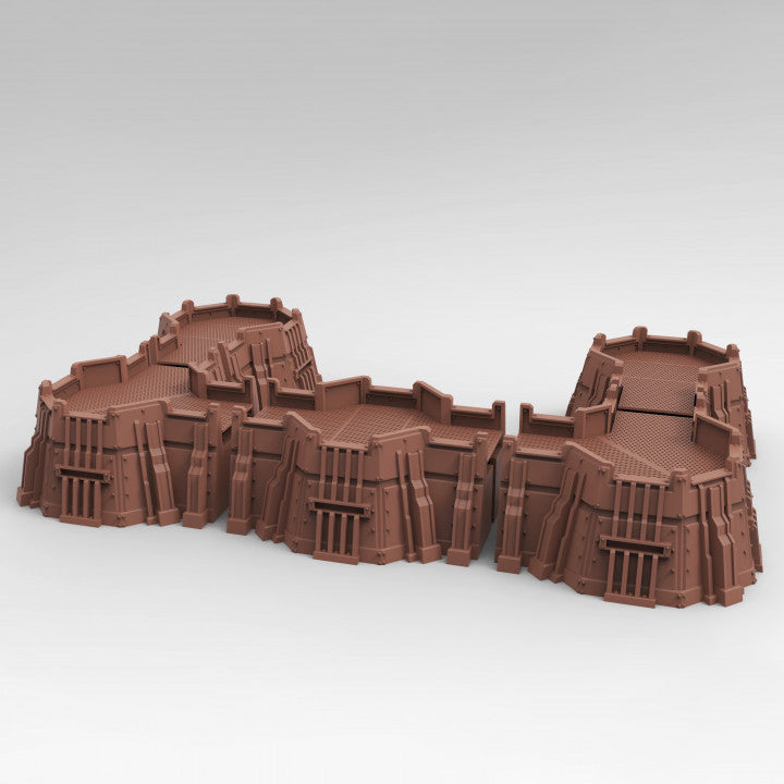Weapon Platforms walls - Tesseract Tomb