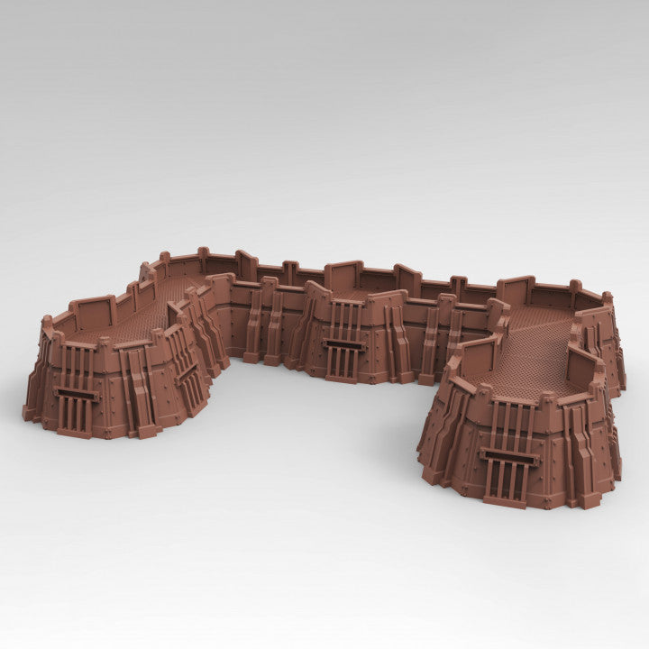 Weapon Platforms walls - Tesseract Tomb