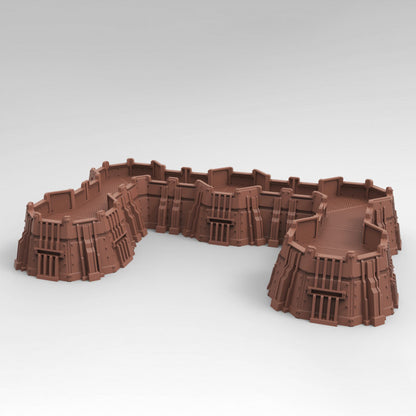 Weapon Platforms walls - Tesseract Tomb