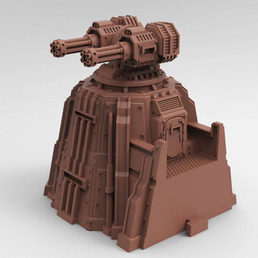 Fortified Wall Turrets - Tesseract Tomb