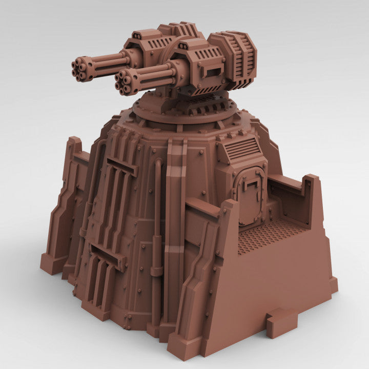 Fortified Wall Turrets - Tesseract Tomb