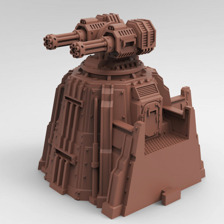 Fortified Wall Turrets - Tesseract Tomb