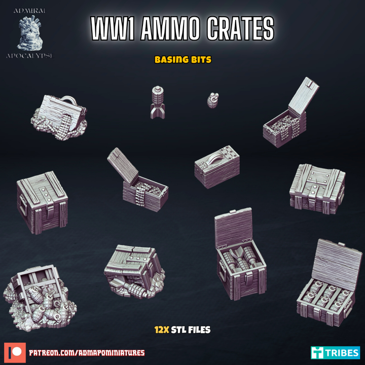 WW1 Ammo Crates