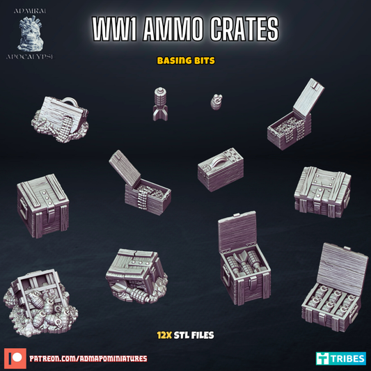 WW1 Ammo Crates