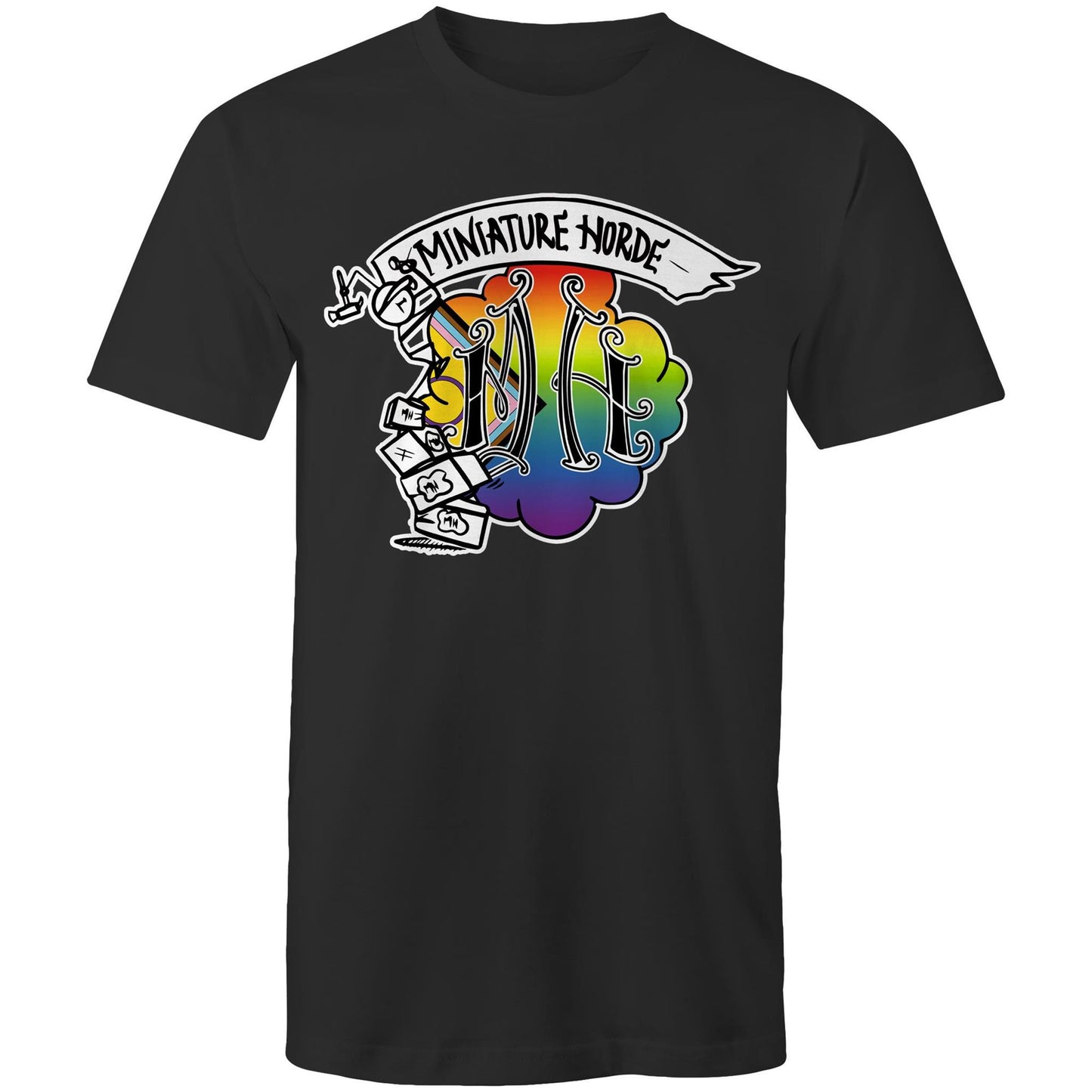 Progressive Pride Flag - Mens T-Shirt