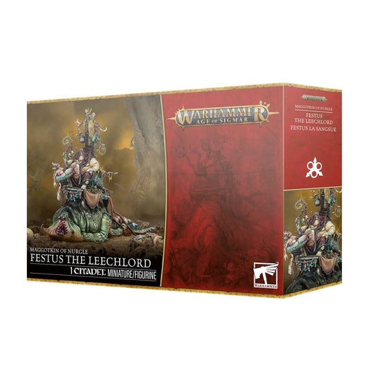 MAGGOTKIN OF NURGLE:FESTUS THE LEECHLORD