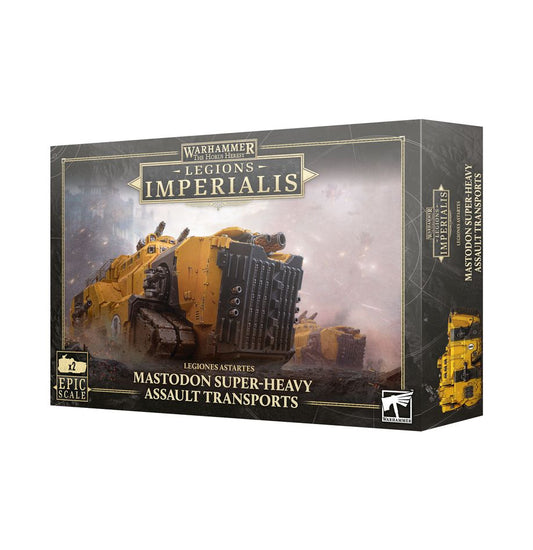 LEGIONS IMPERIALIS: MASTODON SUPER-HEAVY ASSLT TRNSPRTS