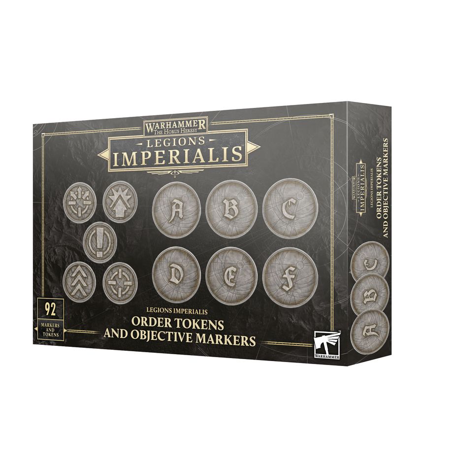 LEGIONS IMPERIALIS: ORDER TOKENS AND OBJECTIVES MARKERS