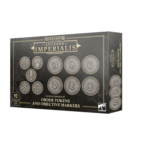 LEGIONS IMPERIALIS: ORDER TOKENS AND OBJECTIVES MARKERS