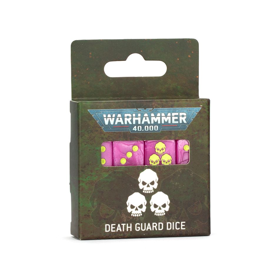WARHAMMER 40000: DEATH GUARD DICE SET