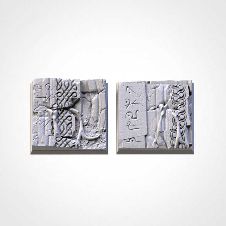 Ancestral Ruins Square Bases By Txarli Factory