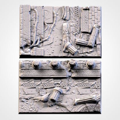 Ancestral Ruins Square Bases By Txarli Factory
