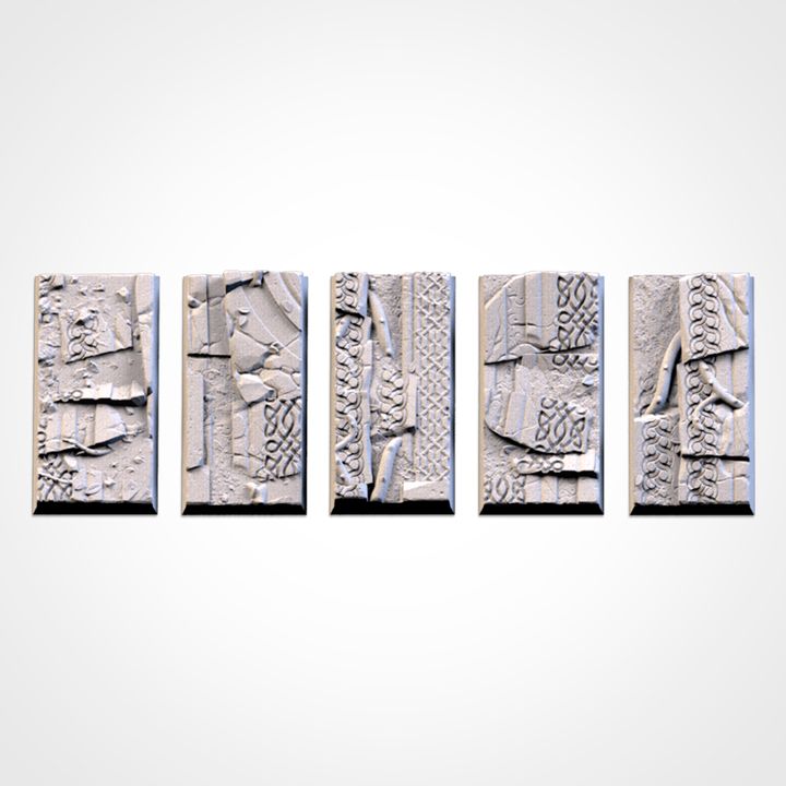 Ancestral Ruins Square Bases By Txarli Factory