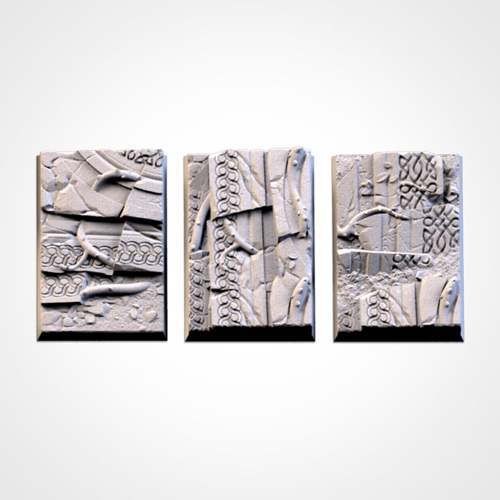 Ancestral Ruins Square Bases By Txarli Factory