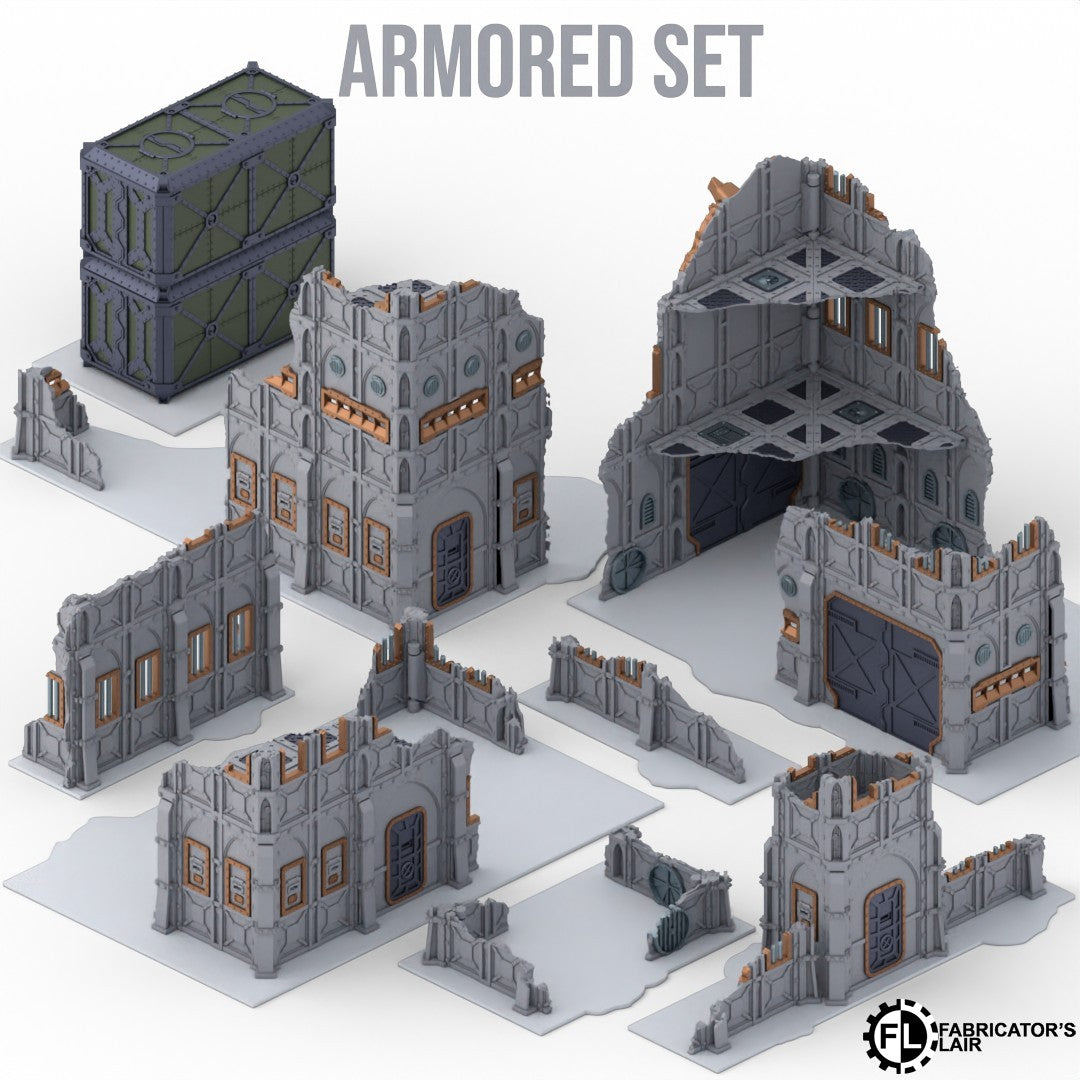11th Edition Folding Terrain - Armored Set