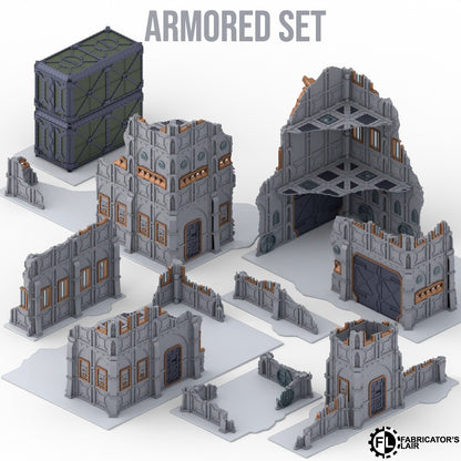 11th Edition Folding Terrain - Armored Set