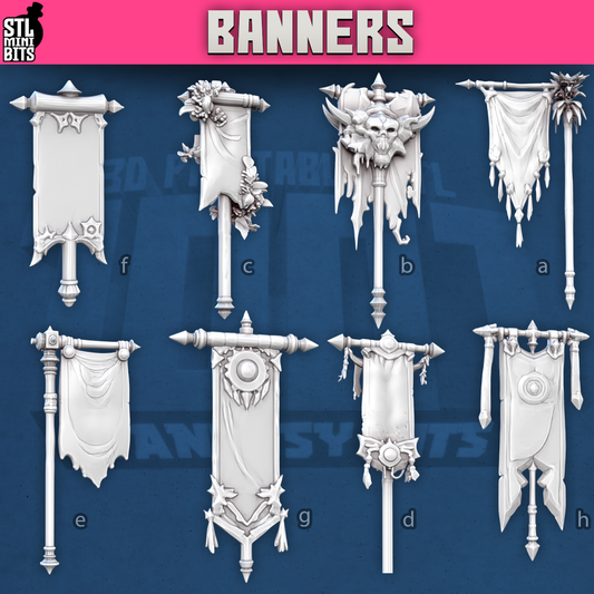 Banners by STL Miniatures