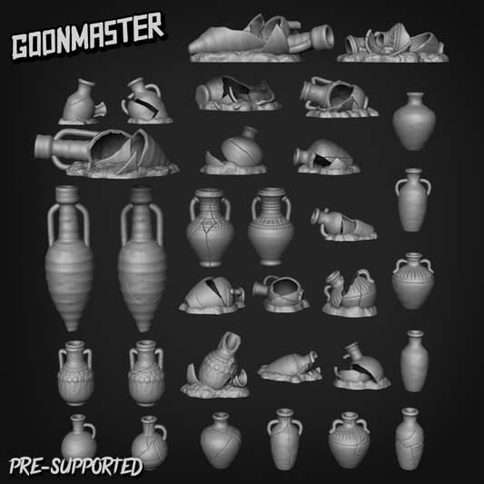 Broken Ceramic Pottery by Goon Master