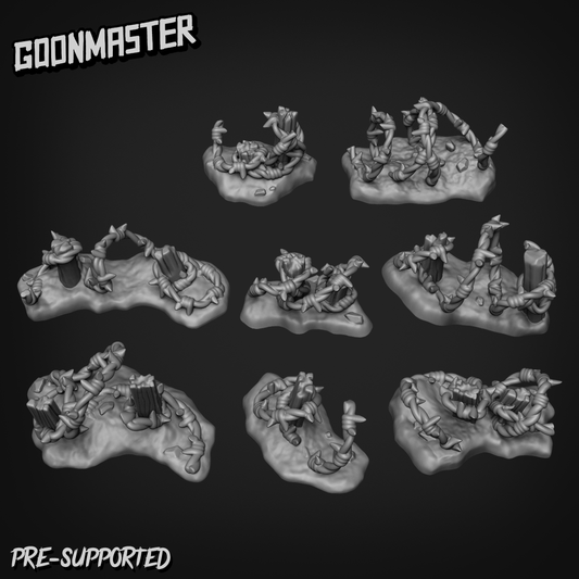 Barbed Wire Posts by Goon Master