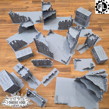 11th Edition Folding Terrain - Battle Nun Set