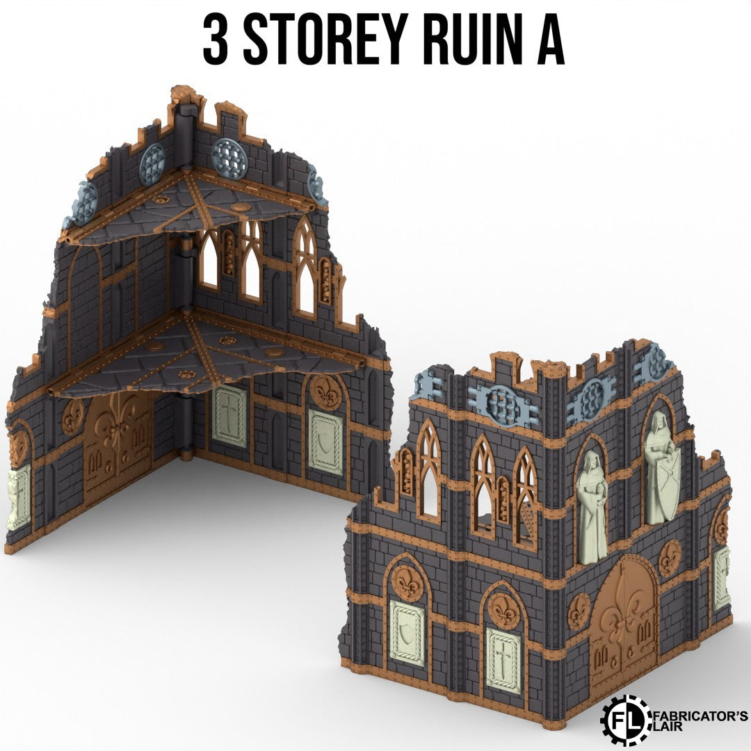 11th Edition Folding Terrain - Battle Nun Set