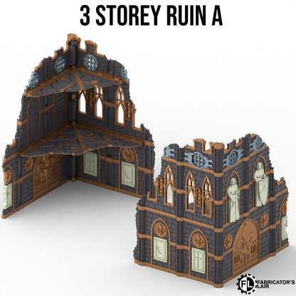 11th Edition Folding Terrain - Battle Nun Set