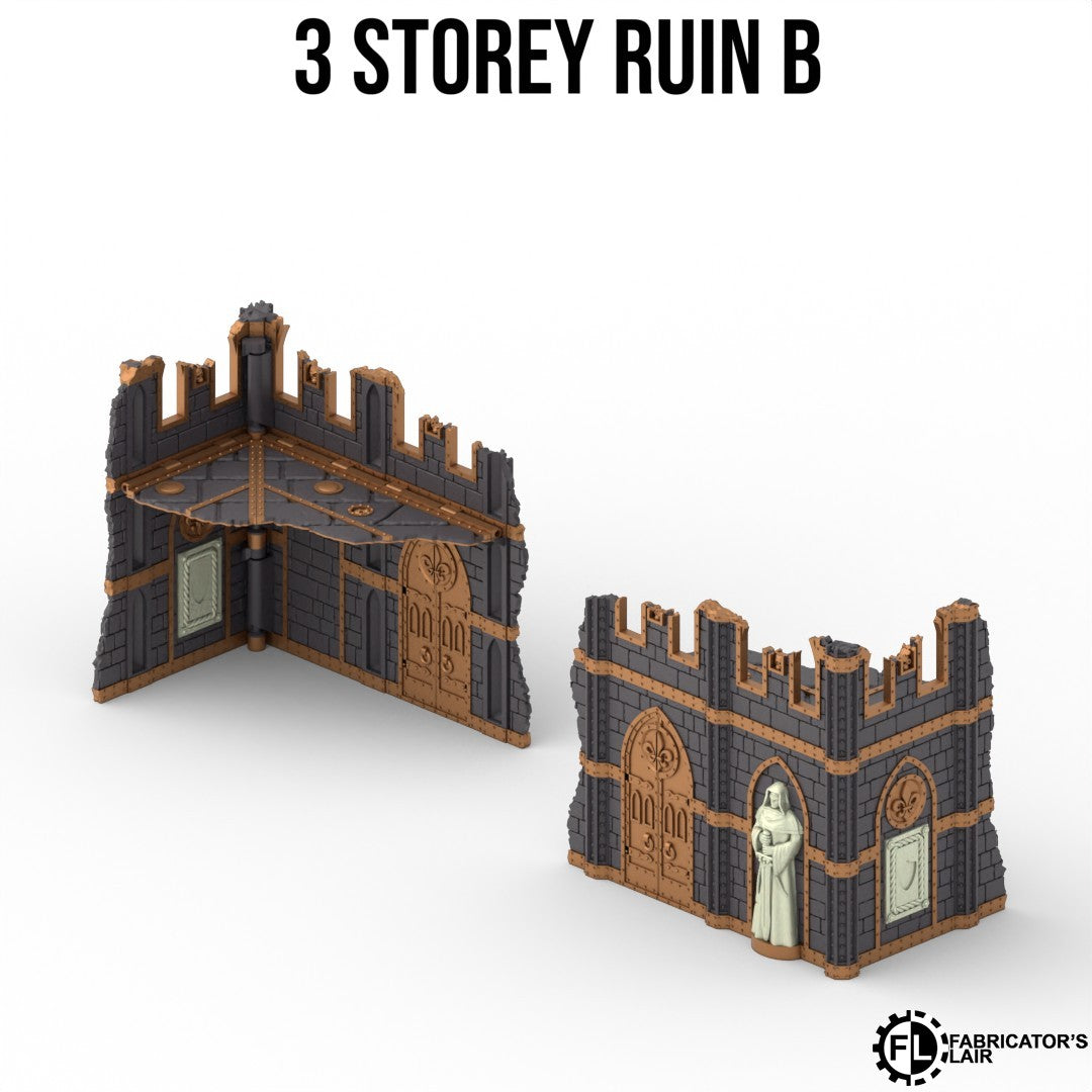 11th Edition Folding Terrain - Battle Nun Set
