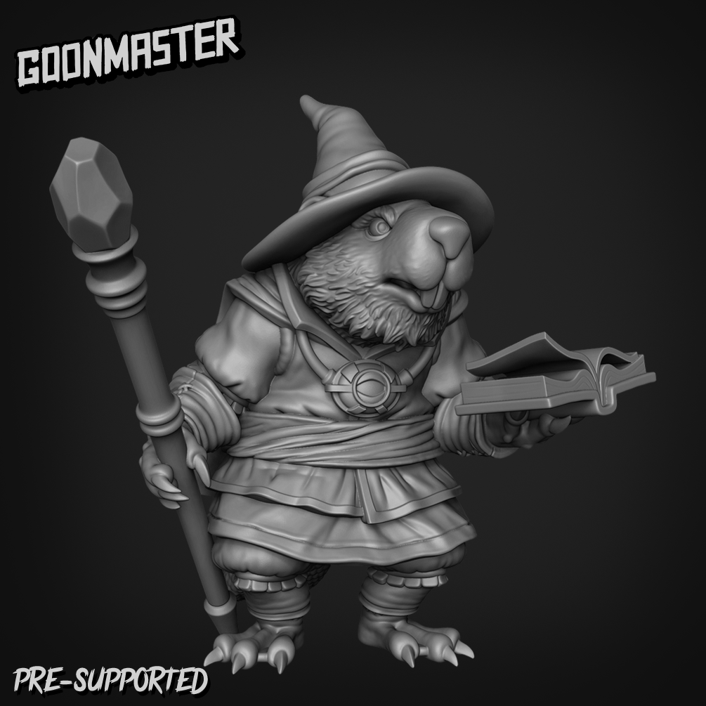 Beaver Wizard By Goon Master