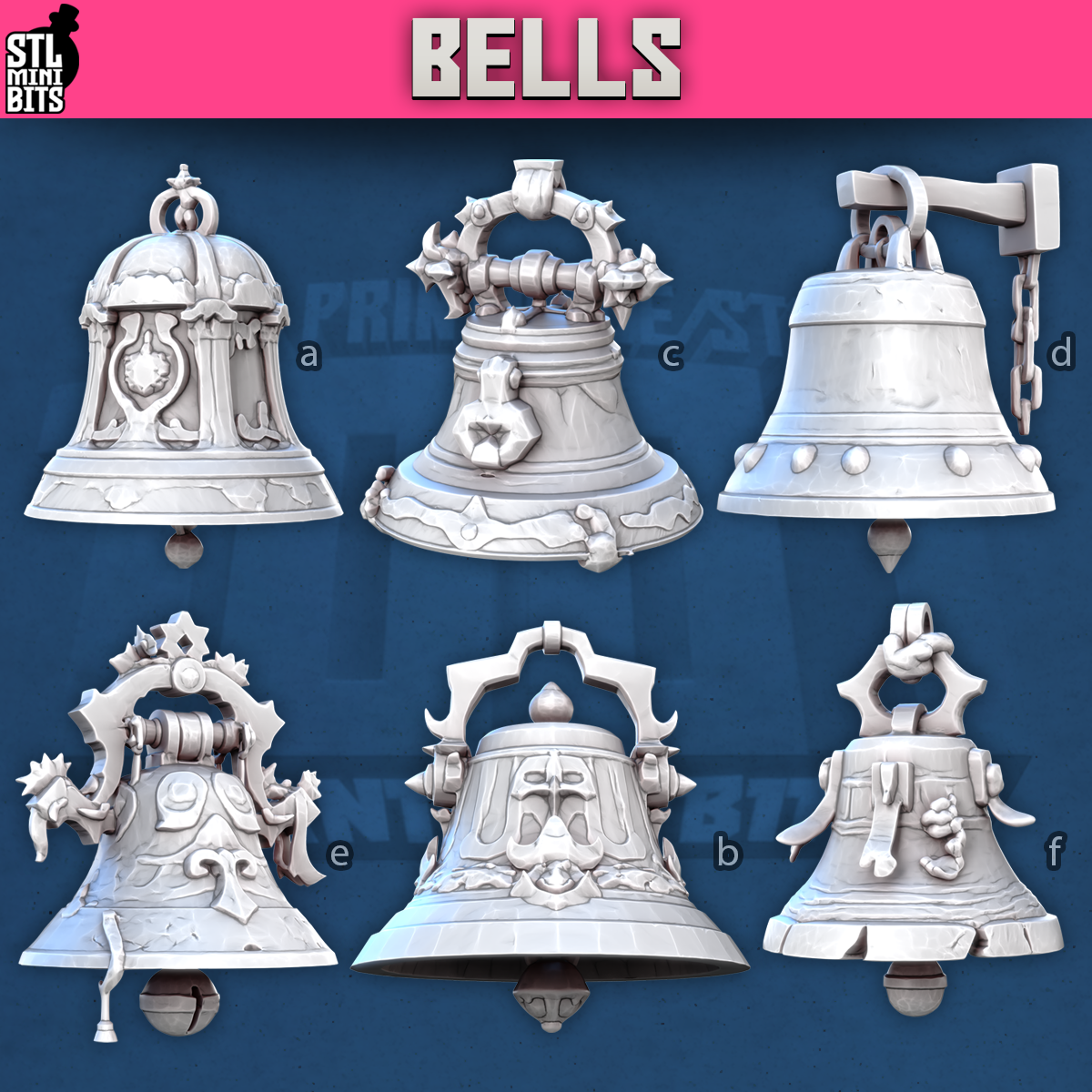 Bells by STL Miniatures