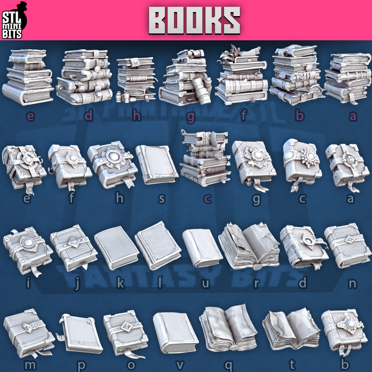 Books by STL Miniatures