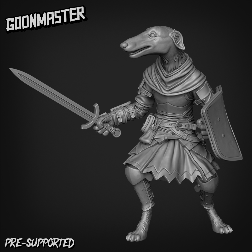 Borzoi Swordsman By Goon Master