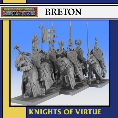 Breton Knights of Virtues by  Monstorous Encounters