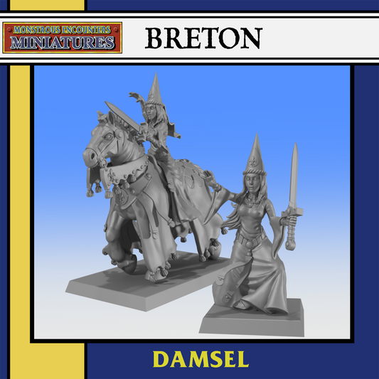 Breton Damsel 1 Set by Monstorous Encounters