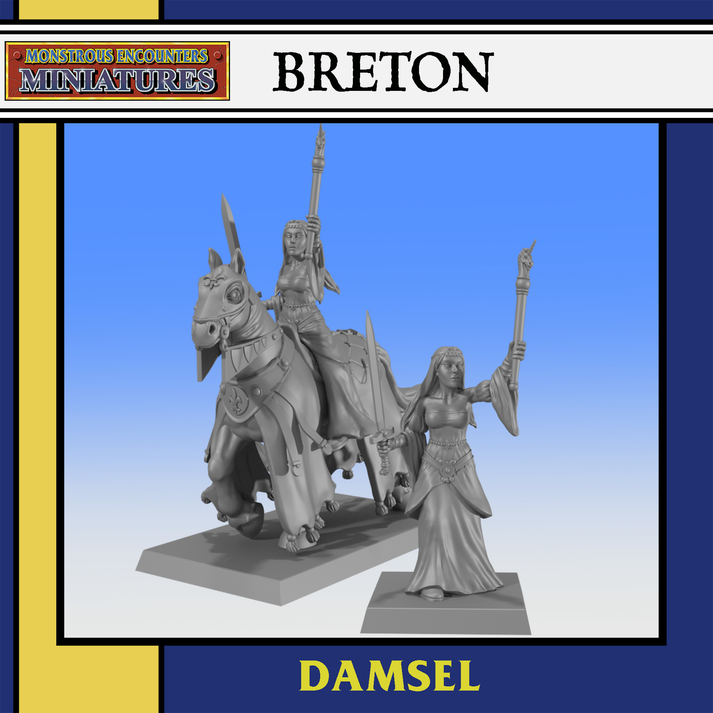 Breton Damsel 2 Set by Monstorous Encounters