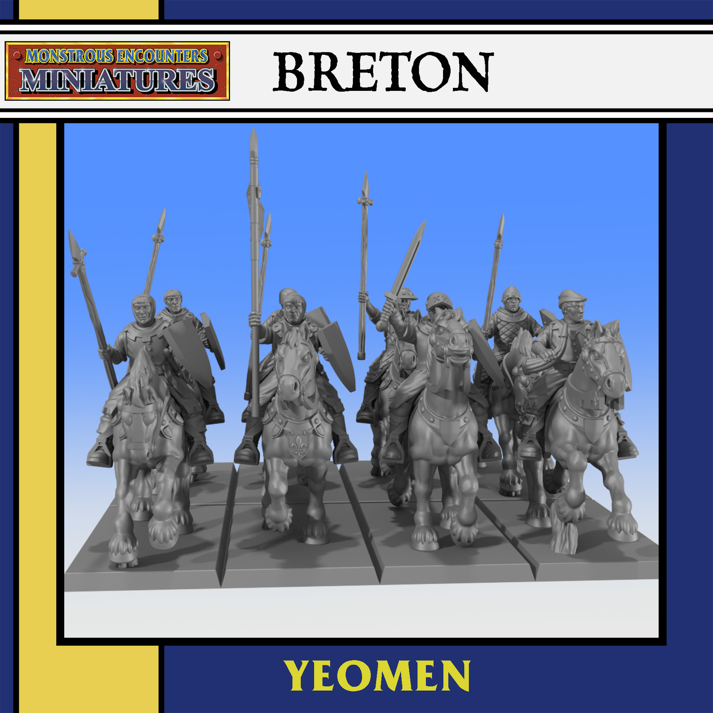 Breton Yeomen Unit by Monstorous Encounters