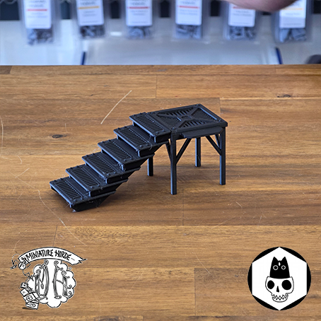 Floating Boardwalk and Stairs - Tesseract Tomb