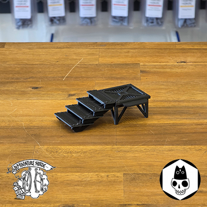 Floating Boardwalk and Stairs - Tesseract Tomb