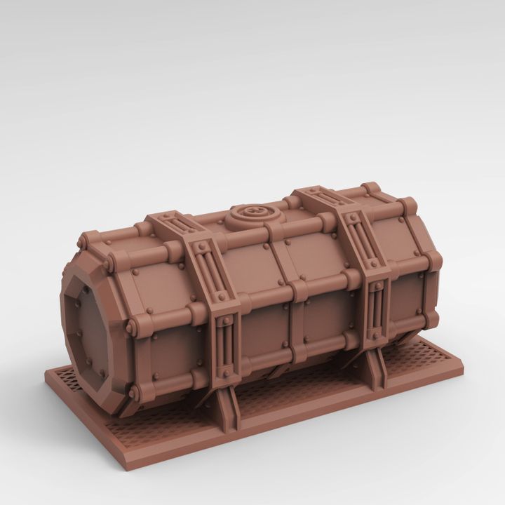 Cargo Barge with Cargo - Tesseract Tomb