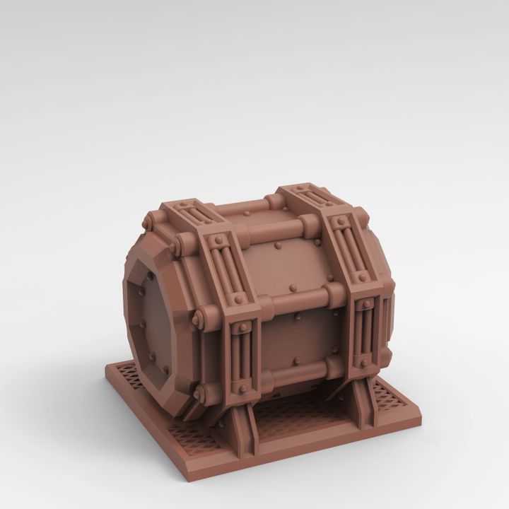 Cargo Barge with Cargo - Tesseract Tomb